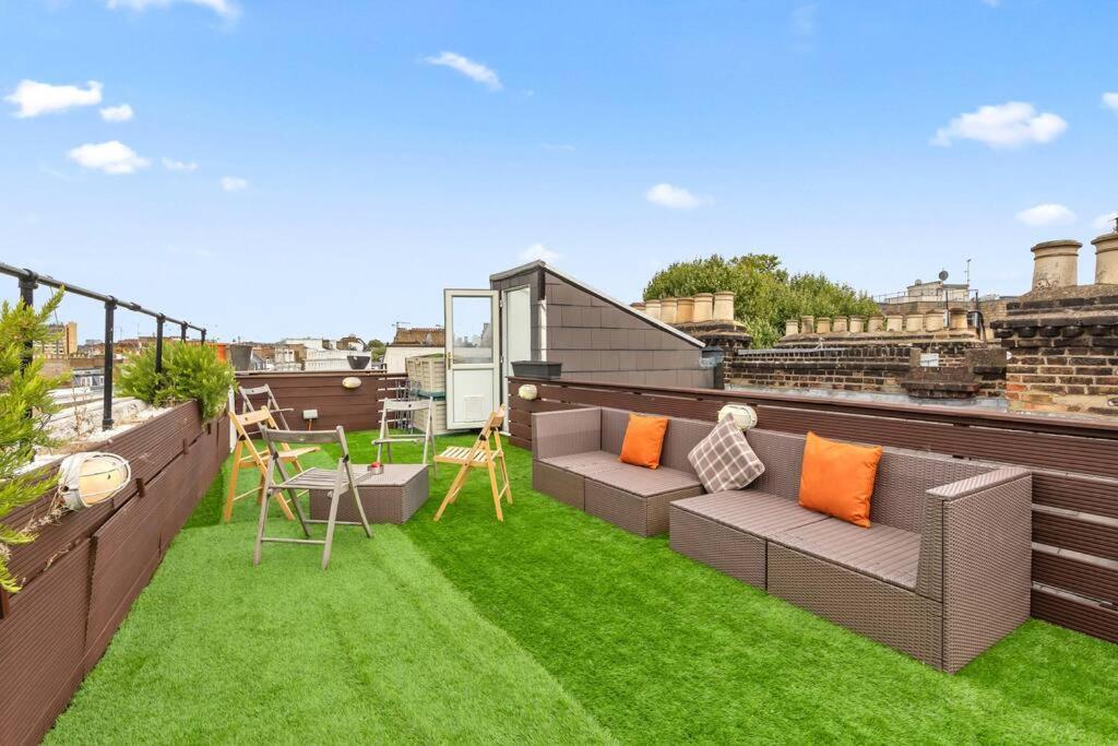 Spacious Sleep 11 With Terrace In Earls Court Ec99 London Ngoại thất bức ảnh